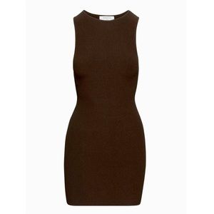 Aritzia Brown Mini Dress